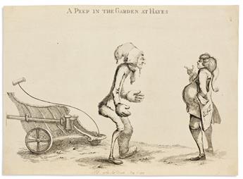 (SATIRE.) William Austin. Nature Displayd Both Serious and Comic in 12 Designs Dedicated to S. Foot Esqr.